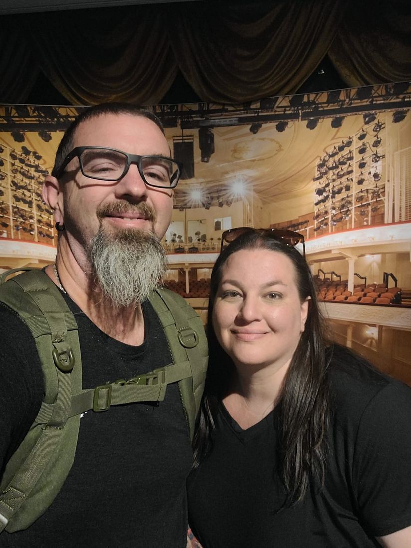 Paul and Diana at Ford's Theatre